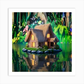 House In The Forest 1 Art Print