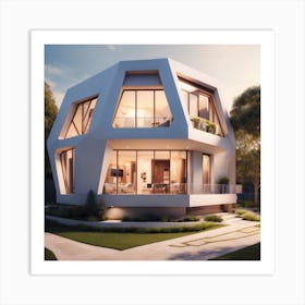 Modern House Art Print