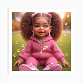 Nike Doll 4 Art Print