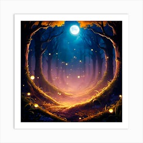 Fairy Forest Art Print