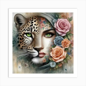 A captivating blend 2 Art Print