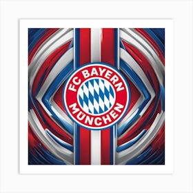 FC Bayern München Logo Wall Art 29 Art Print