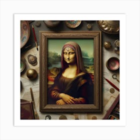 Mona Lisa 2 Art Print