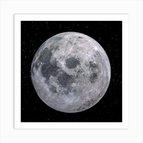 Full Moon Art Print