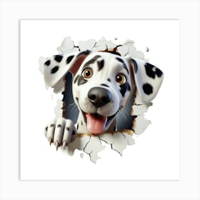 Dalmatian 2 Art Print