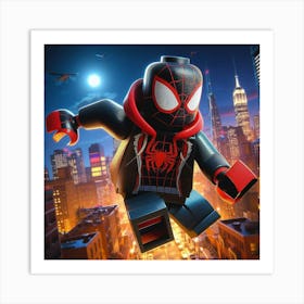 Lego Spider - Man 3 Art Print