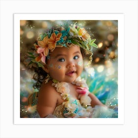 Baby Moana Art Print