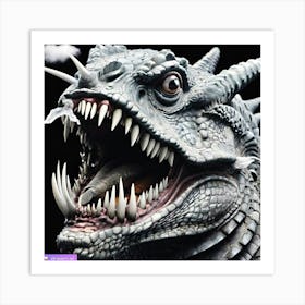 Dragon'S Head Art Print