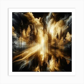 Forest In The Sky 1 Art Print