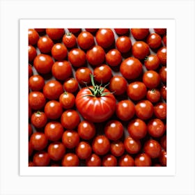 Red Tomatoes 9 Art Print