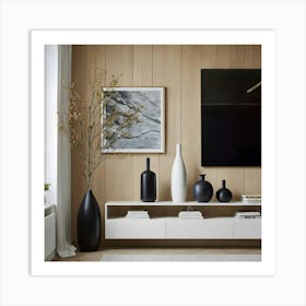 Modern Living Room 96 Art Print