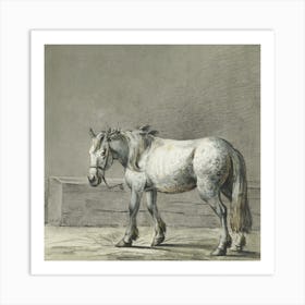 Standing Horse (1810 1816), Jean Bernard Art Print