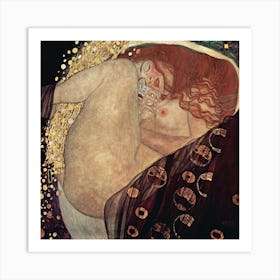 Danae (1907-1908), Gustav Klimt Art Print