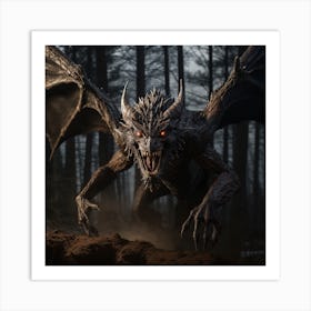 Game Of Thrones Dragon Art Print