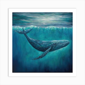 Humpback Whale 1 Art Print