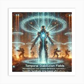 A Depiction Of Temporal Stabilization Fields Deplo Art Print