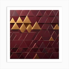 Abstract Geometric Background 3 Art Print