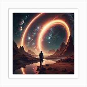 Ring Of Fire 1 Art Print