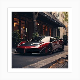 Ferrari 488 Art Print