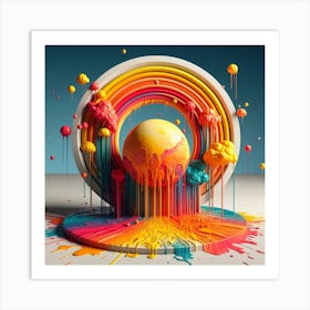 Abstract Painting Art Print