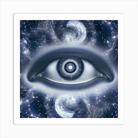Cosmic Eye Art Print