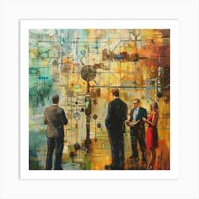 Business People Art Print