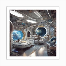 Space Station 71 Art Print