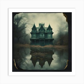 Haunting reflection Art Print