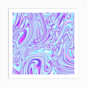 Psychedelic Swirls 1 Art Print