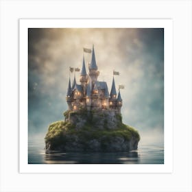 Fairytale Castle Art Print