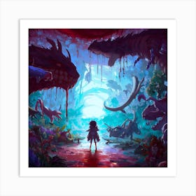 Mythical Pioneers Art Print