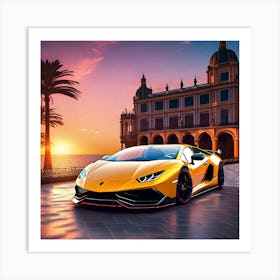 Lamborghini 9 Art Print