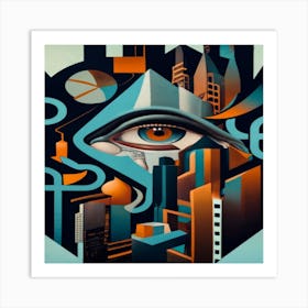 Eye Of The City Art Print