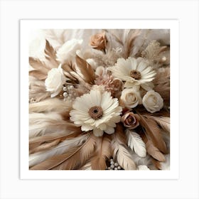 Boho Whispers of Elegance 27 Art Print