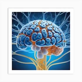 Brain And Nervous System 2 Art Print