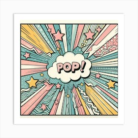 Pop Art 8 Art Print