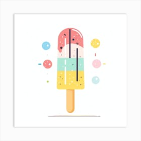 Ice Cream Pop 4 Art Print
