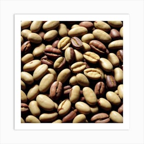 Coffee Beans 251 Art Print