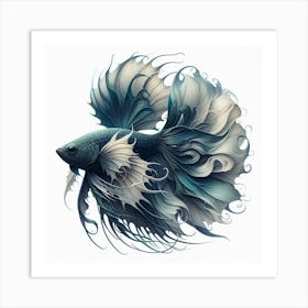 Mystical Fish 3 Art Print