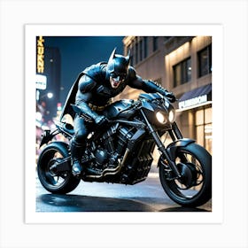 Batman hj The Dark Knight Rises Art Print