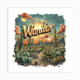 Wanderer Art Print