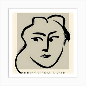 Portrait Of A Woman 11 Art Print