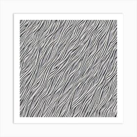 Wavy Lines 2 Art Print