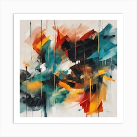 Abstract Painting 17 Art Print