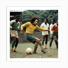 Bob Marley In Ghana Art Print