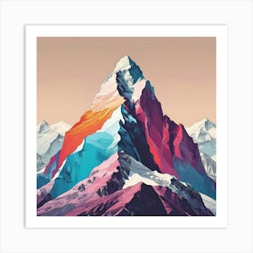 Mountain Canvas Art Art Print