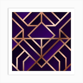 Art Deco Pattern 19 Art Print