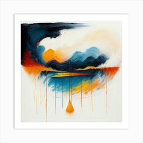 Abstract Painting 11 Art Print