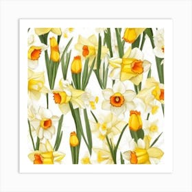 Daffodils 8 Art Print