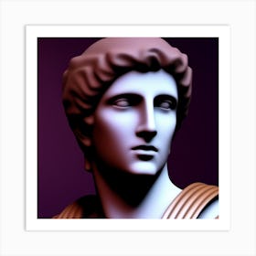 Bust Of Aphrodite 3 Art Print